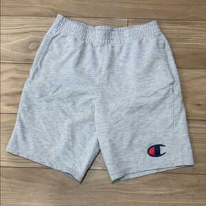 Champion Boys Light Gray Athletic Shorts